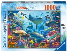 Ravensburger - Puzzle - Coral Reef Retreat 1000p (12001172)