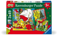 Ravensburger - Puslespil - Grinch 3x49 brikker