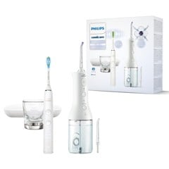 Philips - Hvid Ledningsfri Power Flosser DiamondClean 9000 (HX3886/41)