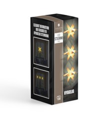 Scandinavian Collection - LED Star - 3 pack - 11 cm