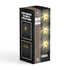 Scandinavian Collection - LED Star - 3 pack - 11 cm