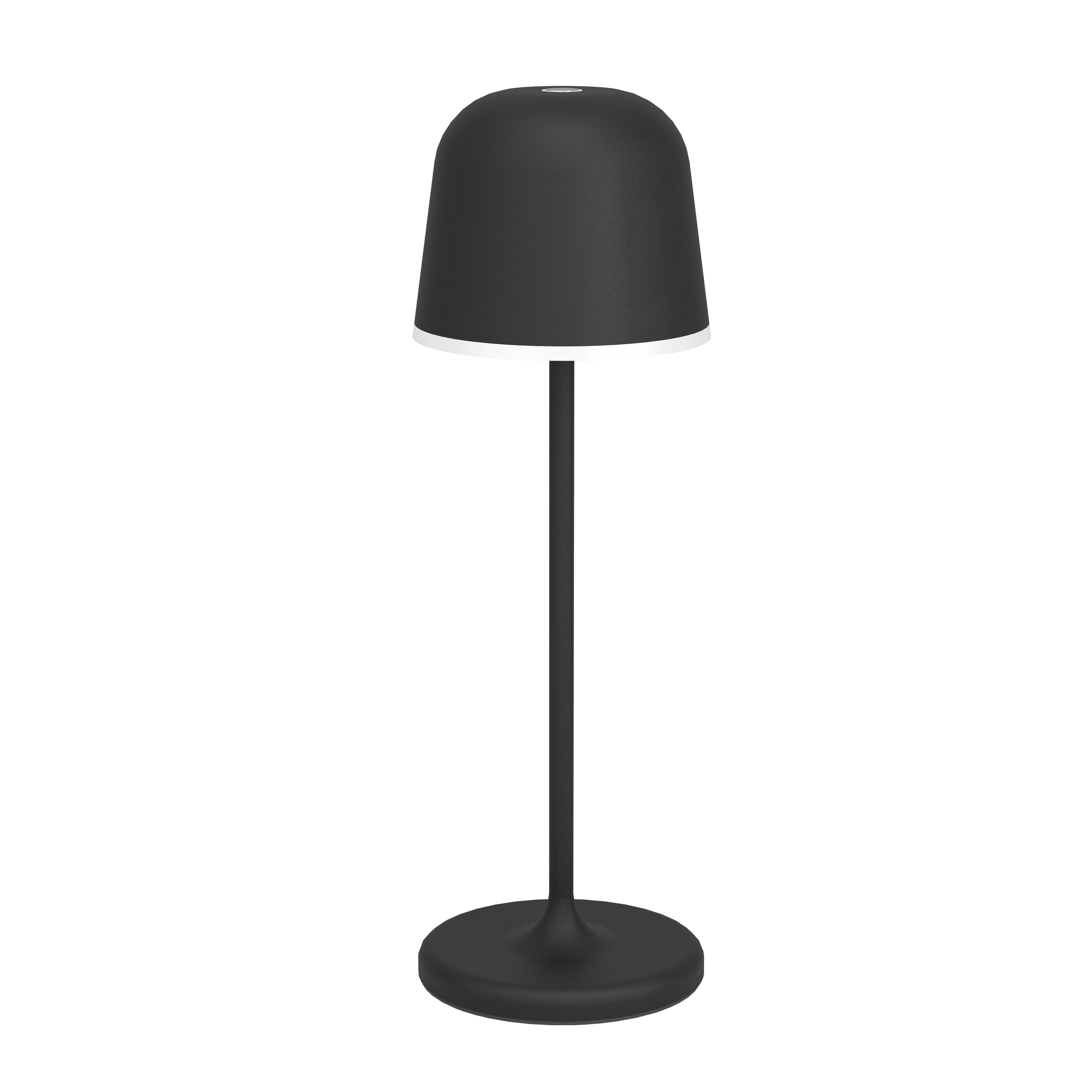 EGLO MANNERA outdoor table lamp rechargeable 3000K black