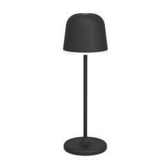 EGLO - MANNERA BORDSLAMPA - Svart - Height: 34 cm, Diameter: 11 cm