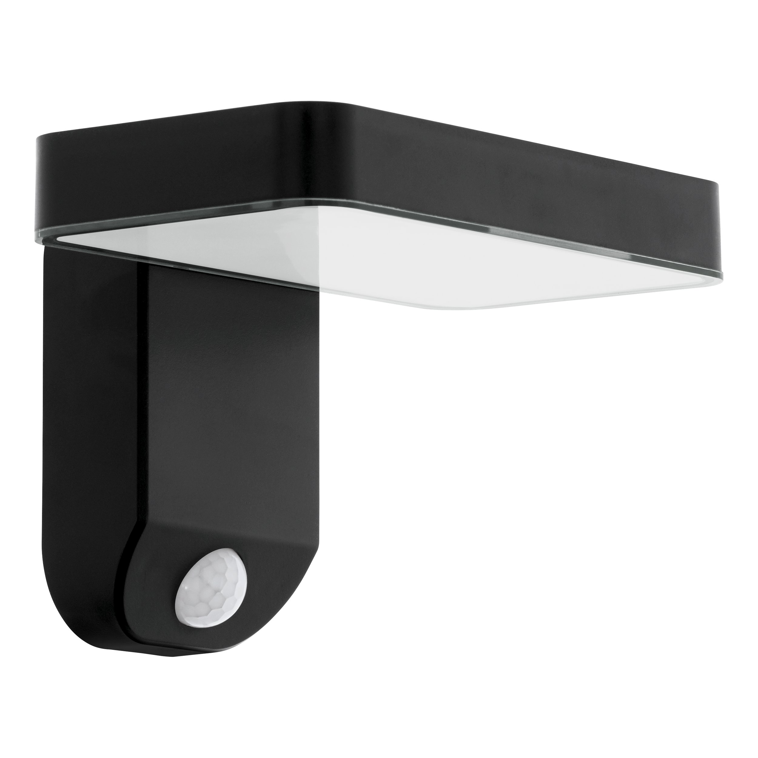 EGLO PASTION Solcelledrevet Vegglampe med Sensor - Svart
