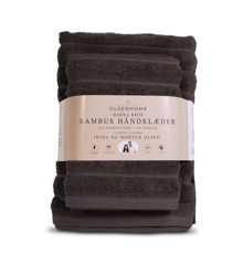 Olsen Home - Bamboo Towels - Mocca Brown - 2 large (140x70 cm) and 2 small (50x70 cm)