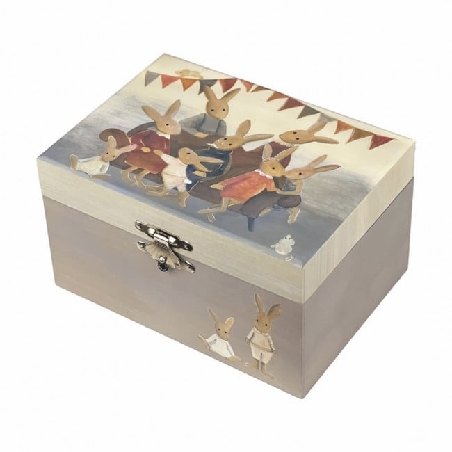 Egmont Toys - Musical Jewelry Box Birthday - Neutral - 15 x 10 x 9 cm