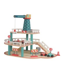 Egmont Toys - Wooden Garage with Crane - (511049)