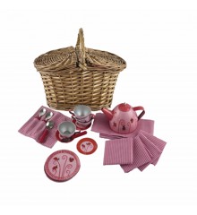 Egmont Toys - Tin Tea Set Ladybug in a Basket - (540019)