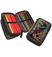 Kids Licensing - Double Pencil Case - Dino T-Rex (090308516)