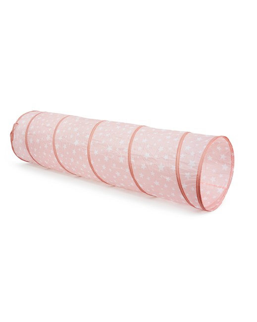 Kids Concept - Star - Play Tunnel - Pink - Diameter 47 cm, length 180 cm