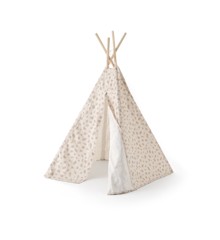 Kid Made Modern - KID’S BASE Tipi Kleckse - Hvid - 100x95x140 cm