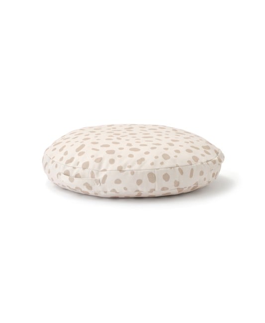 Kid Made Modern - Floor Cushion Dot - White - Diameter: 60 cm, Height: 14.5 cm