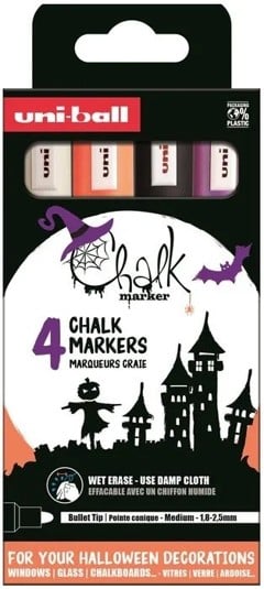 Uni - Chalk marker set Halloween (401571)