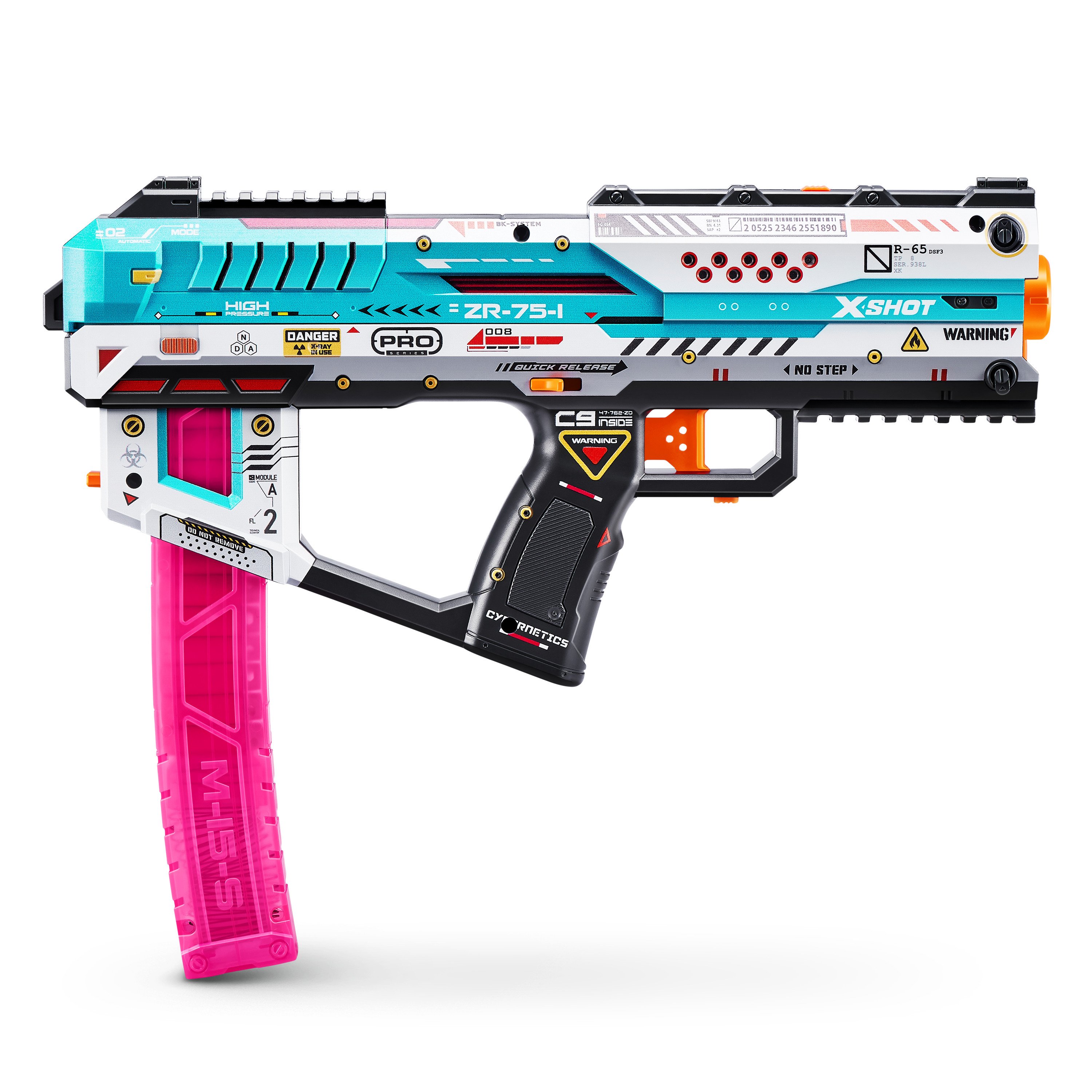 X-SHOT - SKINS Pro Series - Fury-X Blaster (40 Darts) - (36772)