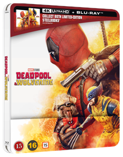 Deadpool & Wolverine - Deadpool art - LIMITED EDITION /STEELBOOK (4K Ultra HD + Blu-ray)