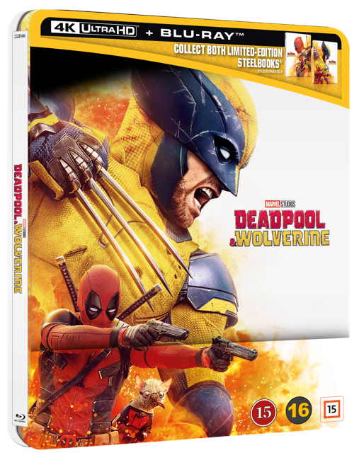 Deadpool & Wolverine - Wolverine art - LIMITED EDITION /STEELBOOK (4K Ultra HD + Blu-ray)