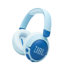 JBL - JBL Junior 470NC, Kids trådløse over-ear hovedtelefoner m. Støjreducering - Blå