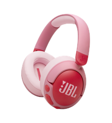 JBL - JBL Junior 470NC, Kids trådløse over-ear hovedtelefoner m. Støjreducering - Pink