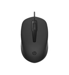 HP - 150 Wired Mouse, Black