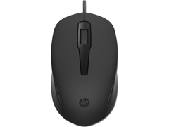 HP - 150 Wired Mouse, Black