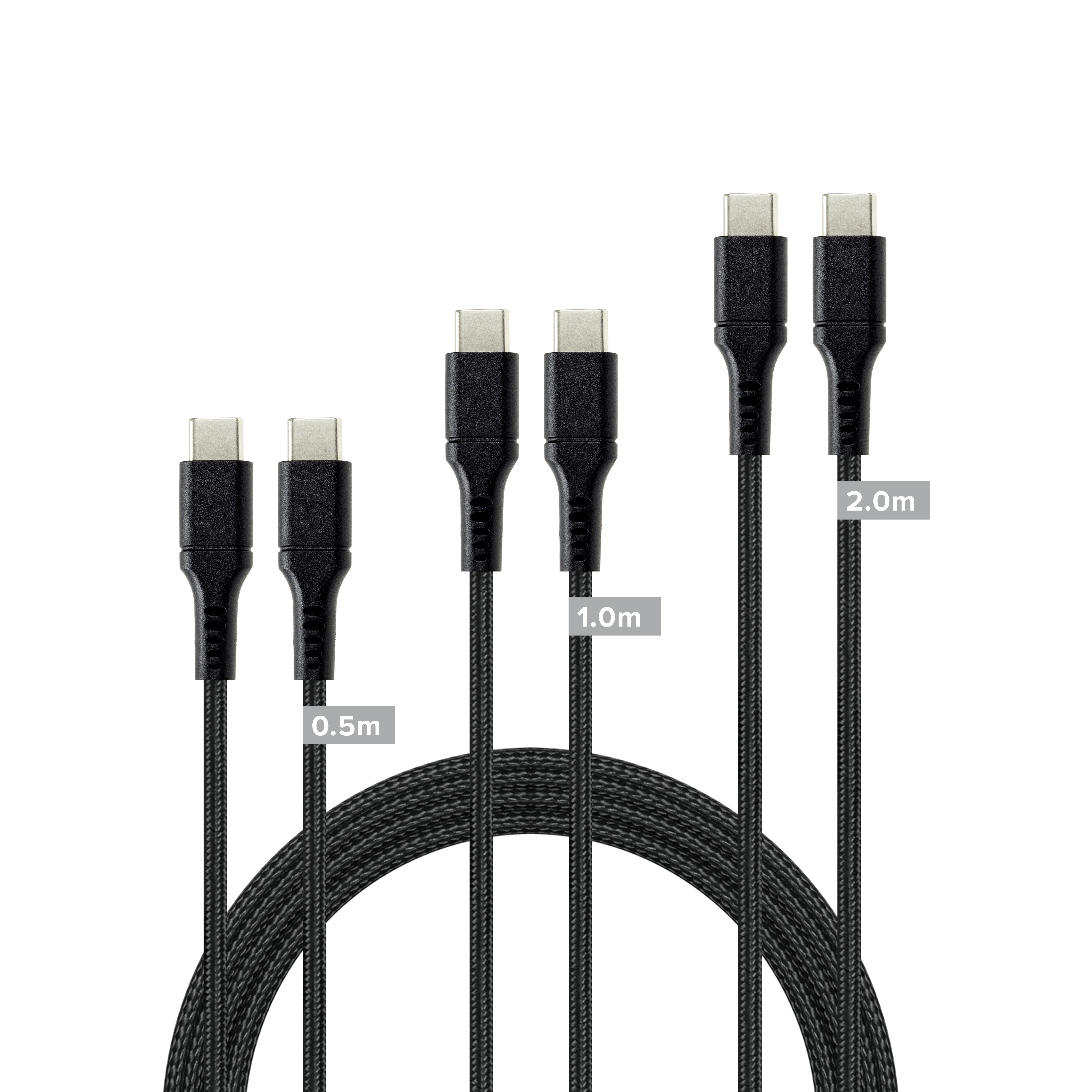 Speedlink - USB-C til USB-C kabelsæt, sort