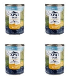 Ziwipeak - 4 x Chicken recipe, wet dogfood 390 gr