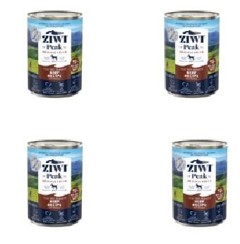 Ziwipeak - 4 x Beef recipe, vådfoder til hund 390 gr