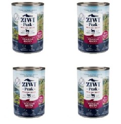 Ziwipeak - 4 x Venison recipe, vådfoder til hund 390 gr