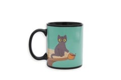 Winkee - Naughty Cat heat sensitive mug