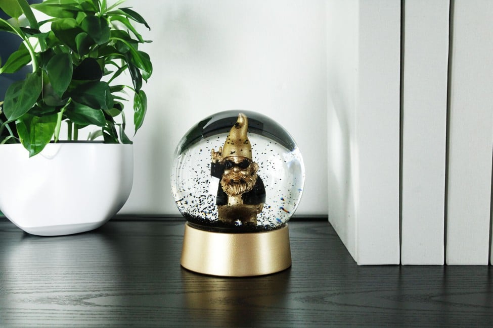 Winkee - Snow Globe Dwarf Rocker - Gold