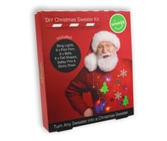 Winkee - DIY julesweater kit - Emergency Christmas Jumper Kit