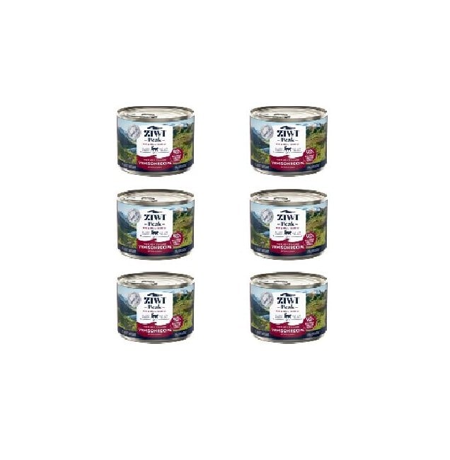 Ziwipeak - 6x Venison wet food for dogs 170gr