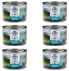 Ziwipeak -  6 x Mackerel & lamb wet food for dogs 170 gr