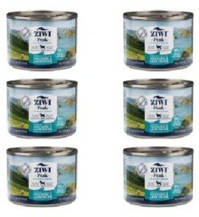 Ziwipeak - 6 x Makrel & lam, vådfoder til hunde 170gr