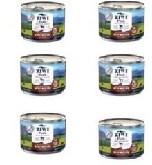 Ziwipeak - 6 x Beef wet food for dogs 170 gr