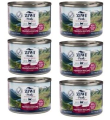 Ziwipeak - 6x Vension wet food for cats 185gr