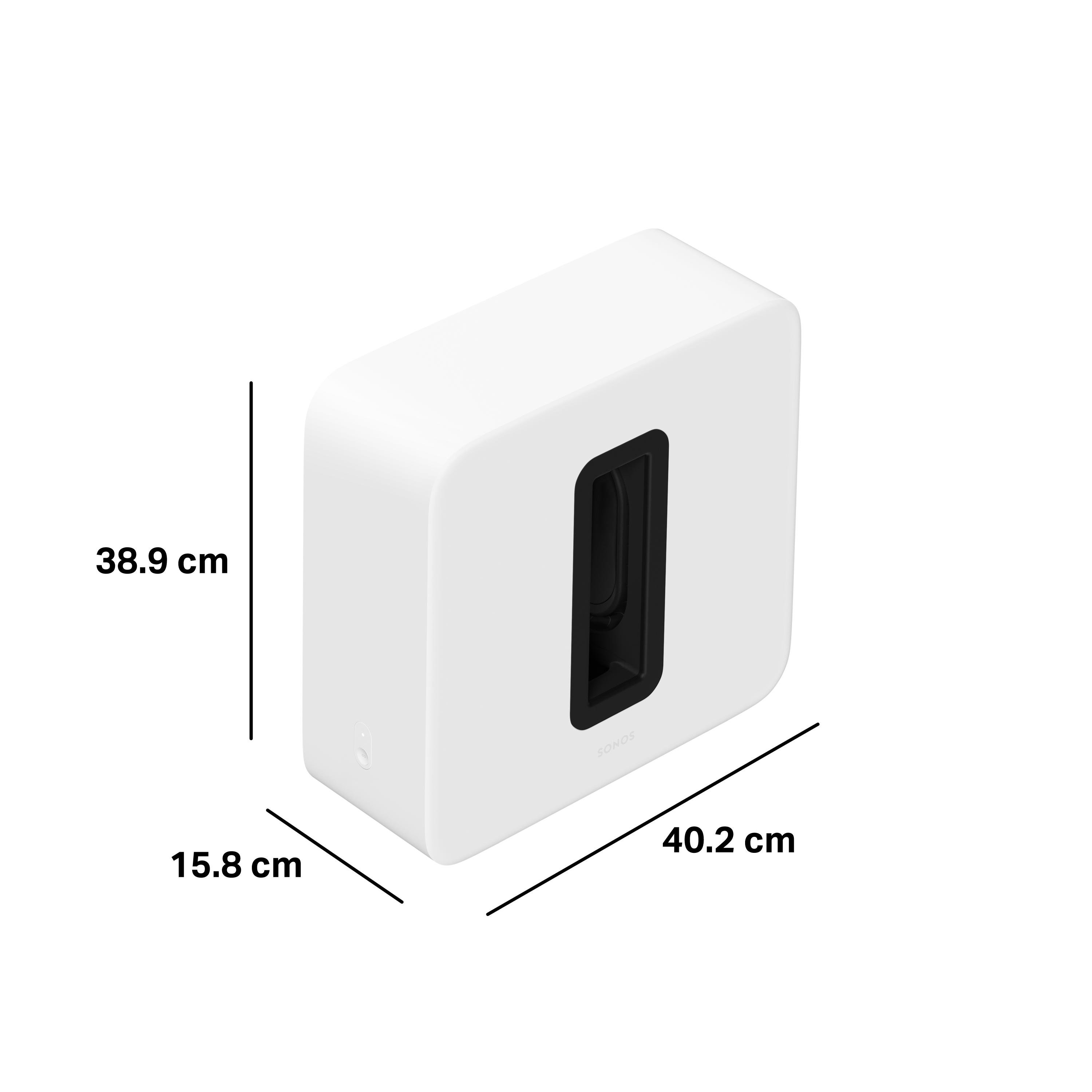 Sonos - Sub 4 - White thumbnail-11