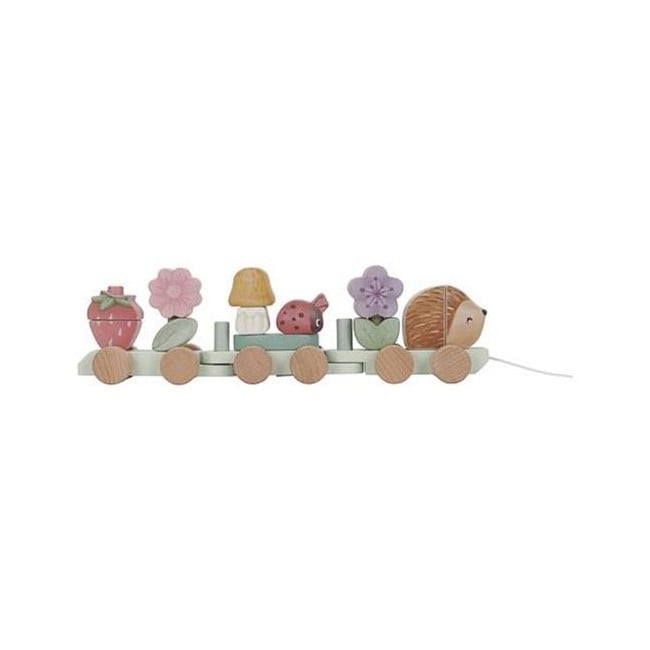 Little Dutch - Stacking Train hedgehog Fairy Garden (LD7335)