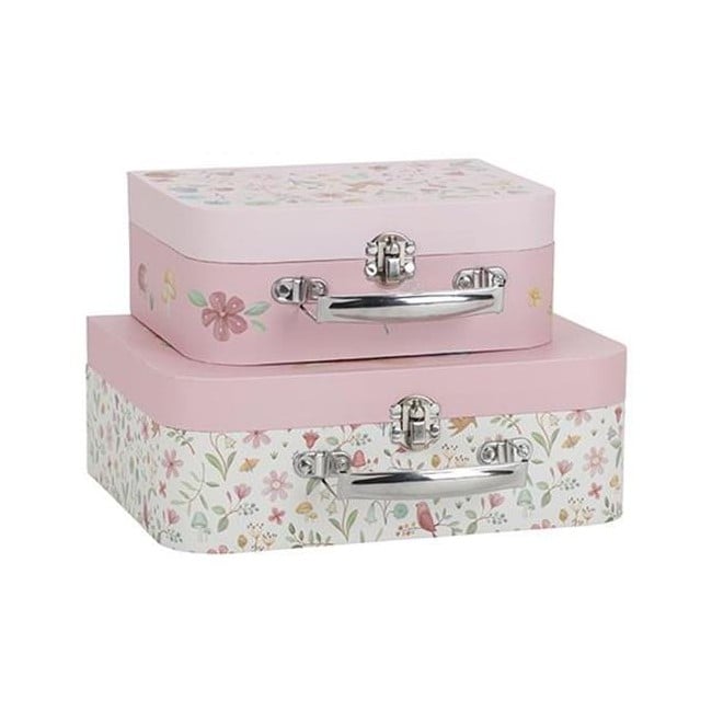 Little Dutch - Suitcase set Fairy Garden pink (LD7344)