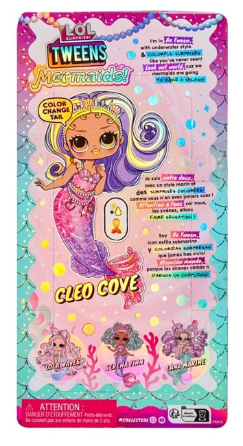 L.O.L. Surprise - Tweens Mermaid Doll - Cleo Cove