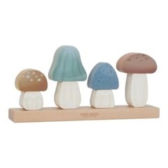 Little Dutch - Stacking Puzzle Mushrooms - Forest Friends (LD7230)