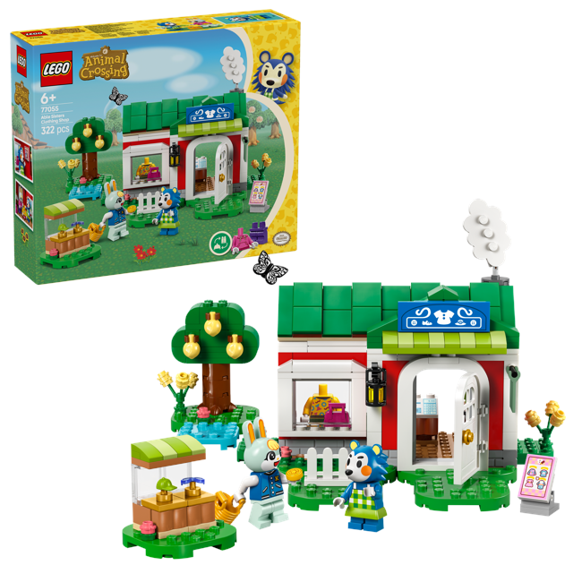 LEGO - Animal Crossing - Die Schneiderei der Schneiderschwestern (77055)