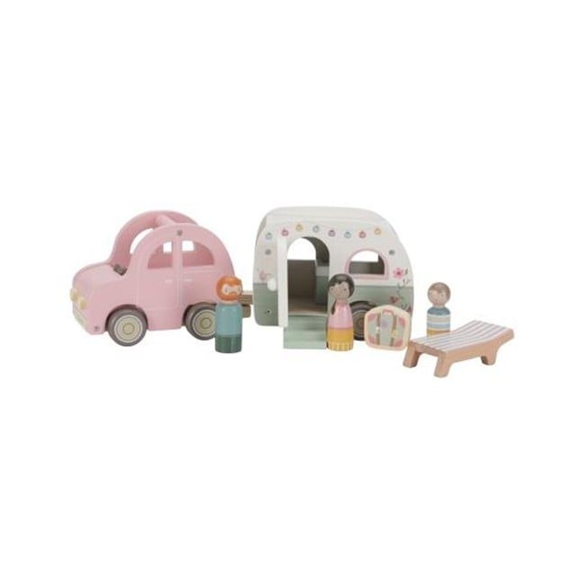 Little Dutch - Toy Car with Caravan (LD8022)