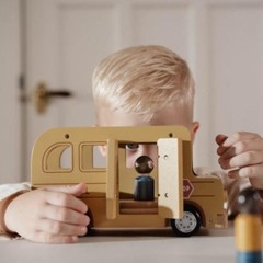 Little Dutch - Skole bus med figur