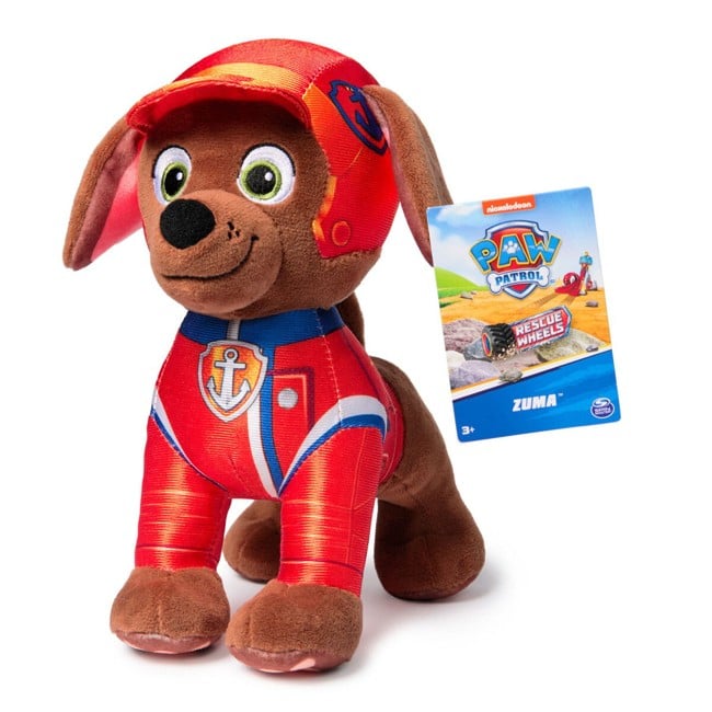 Paw Patrol - Rescue Wheels - Basic Plush - Zuma (19cm)