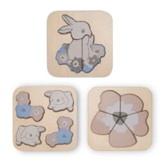 That's Mine - Toby puzzle 3-pack - Bunny (123812821630)