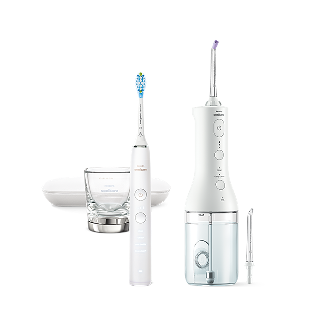 Philips - Sonicare Hvid DiamondClean 9000 HX3866/41