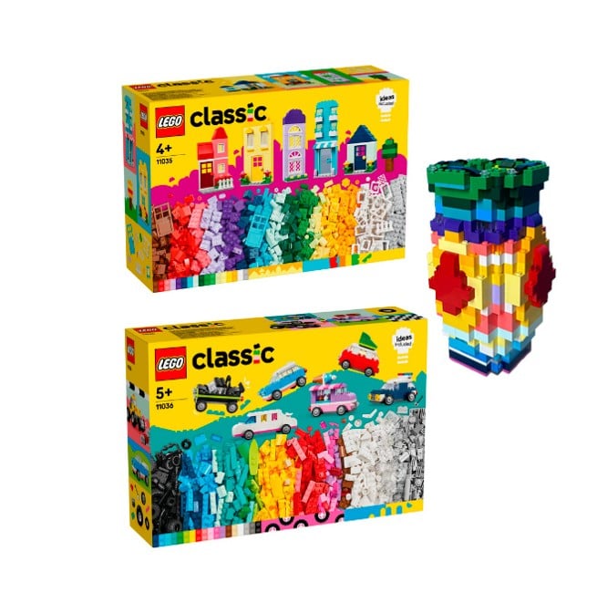 LEGO - Unika Vase - Build - Bundle (11035+11036)