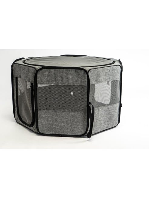 Nordic Paws - Vax Playpen soft, grey M - (7000241012599)