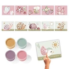 Little Dutch - Fingerpaint set - Fairy Garden (126121)